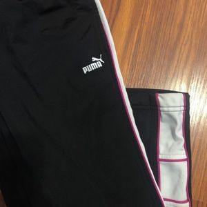 Puma warm up pants!